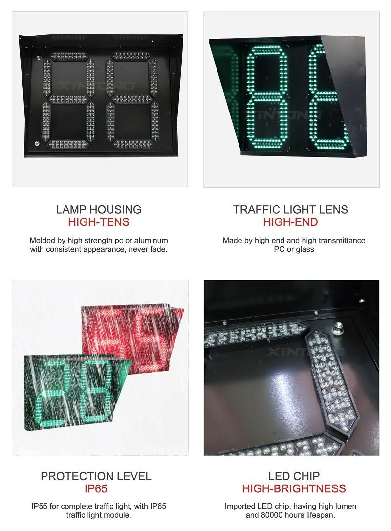 LED Solar Traffic Signal Light(001)